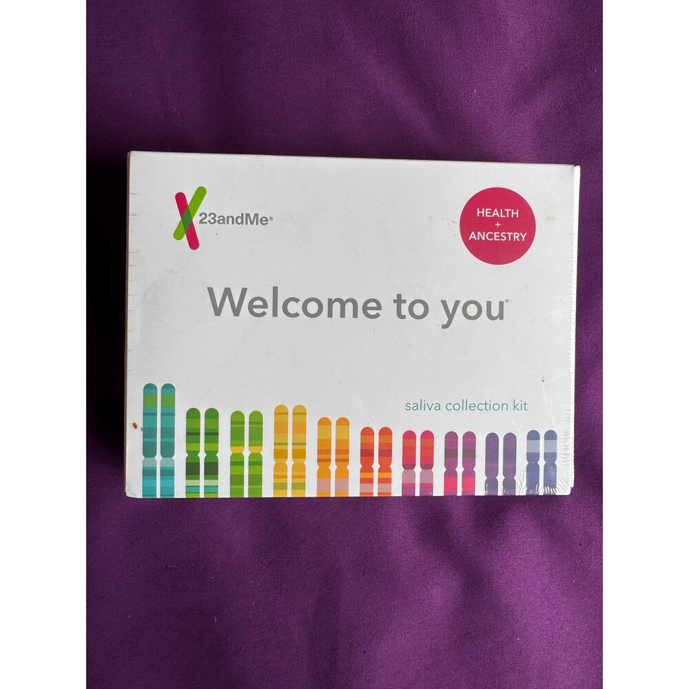 23andMe Health + Ancestry DNA Kit – Sealed Unopened, EXPIRED August 2019